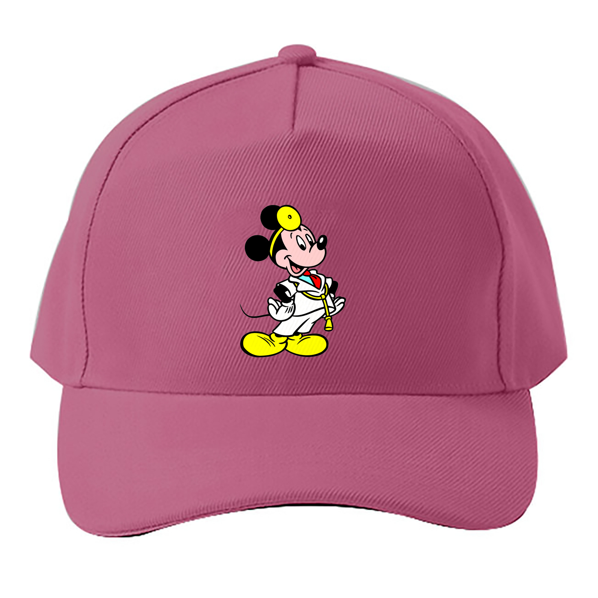 （画像用） ミッキーマウス Mickey Mouse ベースボールキャップ 綿100％ 男女兼用 帽子 スポーツ